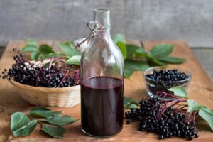 Oblíbené byliny v praxi: bezinkové víno uleví od bolesti